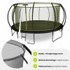 Trampolina ogrodowa XXXXL dla dzieci HyperMotion - 487 cm 16FT - z drabinką i siatką wewnętrzną - do domu i ogrodu - 150kg max